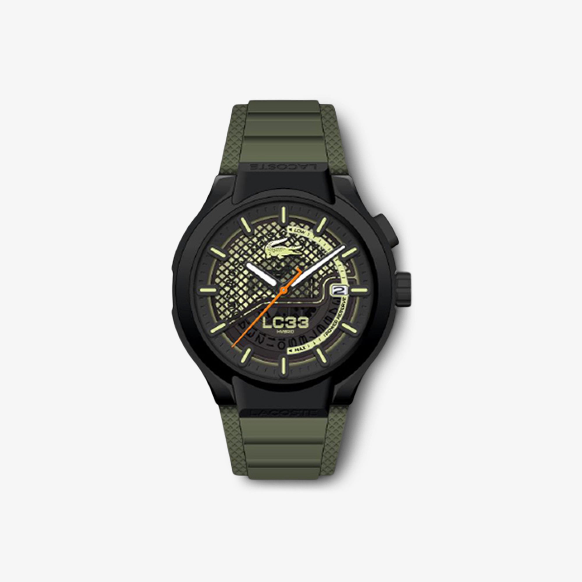 LC33 Hybrid Automatic Silicone Watch – Lacoste ZA