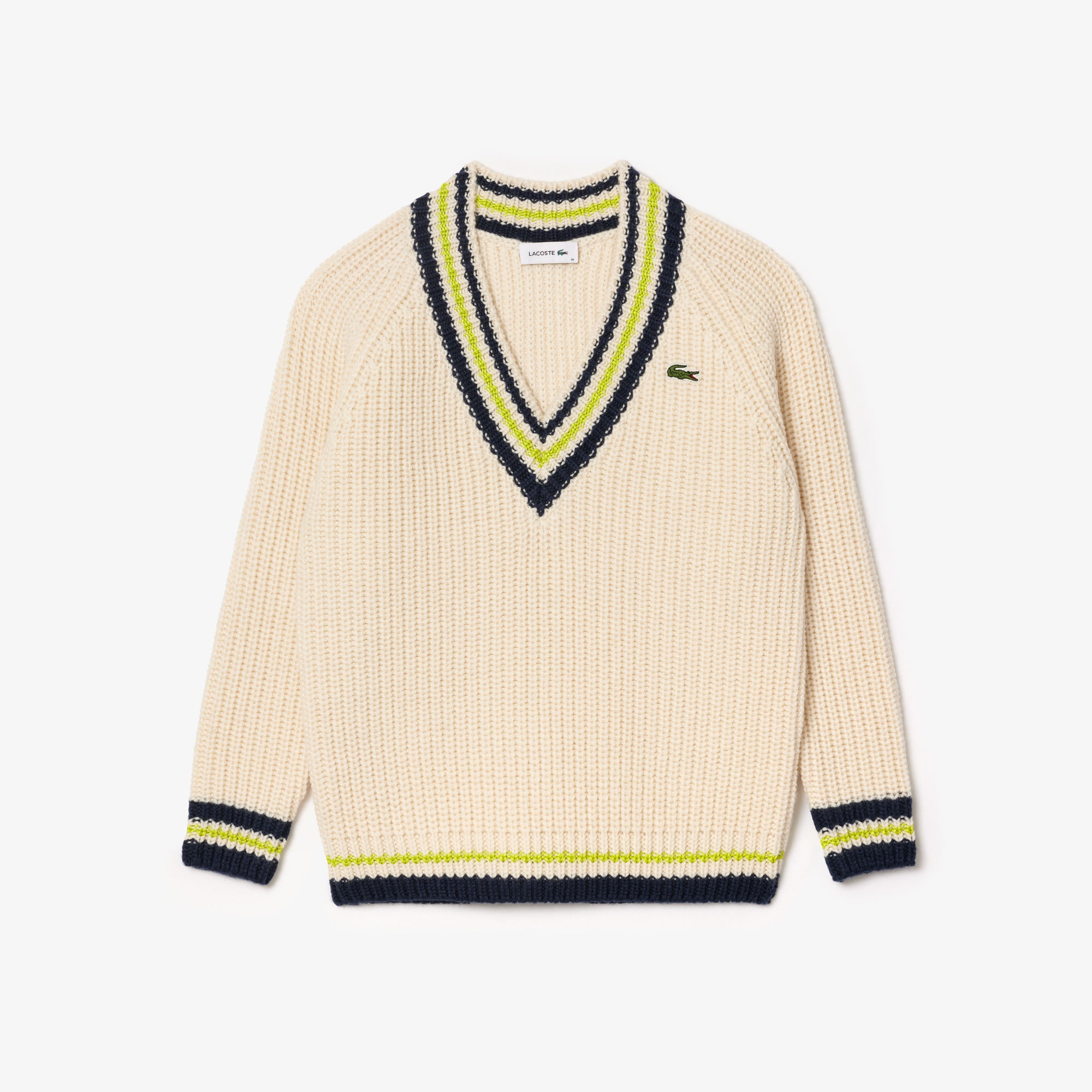 V Neck Lacoste Pullover Live Lacoste Sweaters Lacoste Live Unisex
