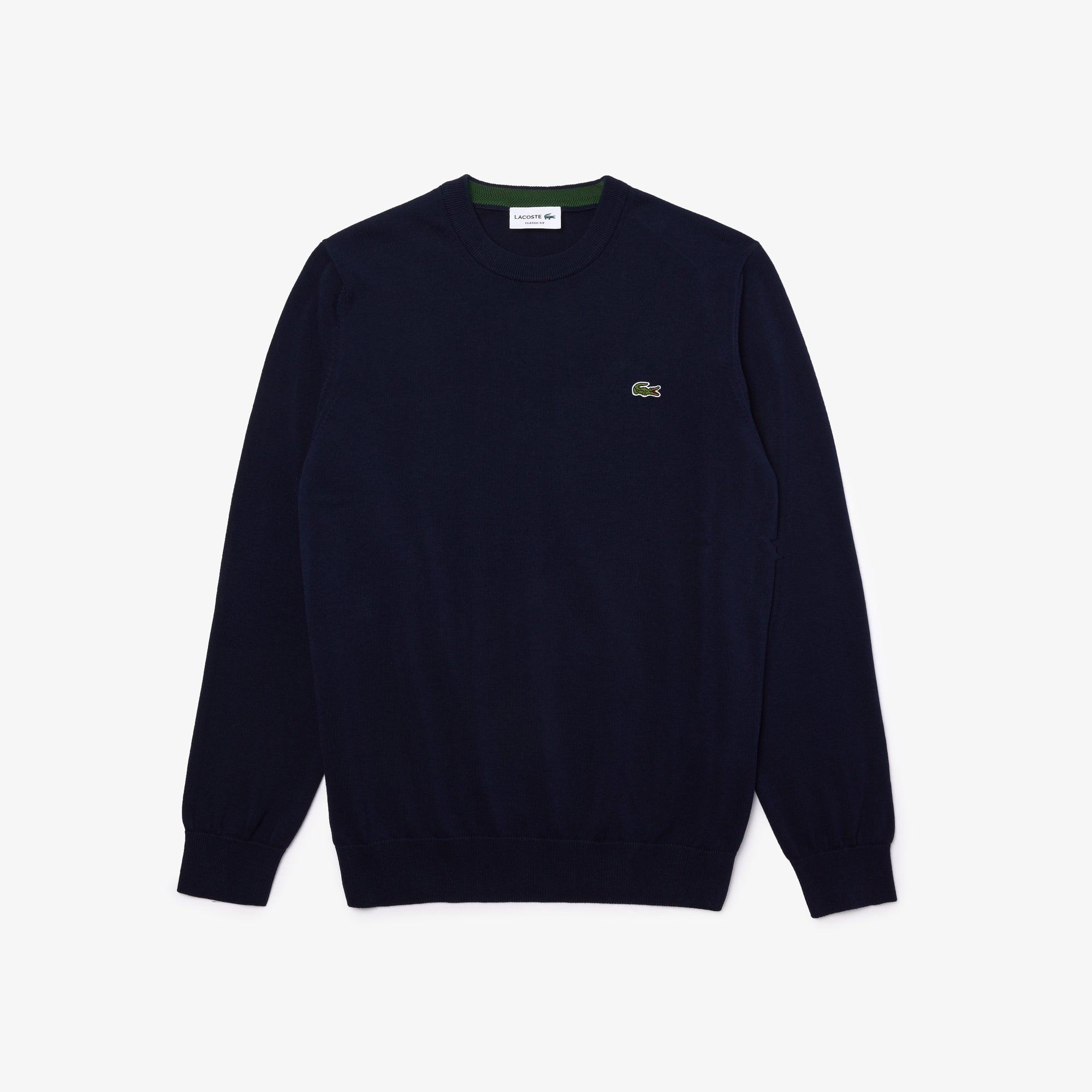 Sweatshirts Tricot Lacoste Monochrome Crew Neck Cotton Sweater