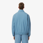 Water-Repellent Hooded Track Jacket