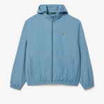 Water-Repellent Hooded Track Jacket