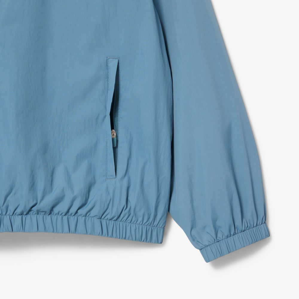 Water-Repellent Hooded Track Jacket
