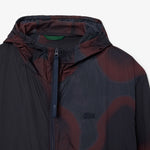 Ombré Print Ripstop Nylon Jacket
