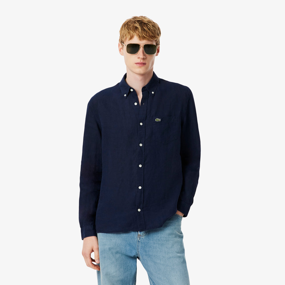 Regular Fit Linen Shirt