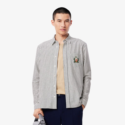 Regular Fit Striped Cotton Shirt