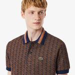 Classic Fit Monogram Jacquard Polo Shirt