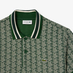 Classic Fit Monogram Jacquard Polo Shirt