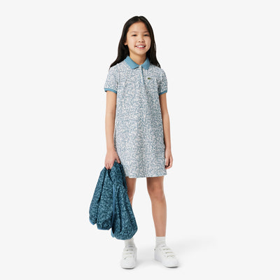 Printed Cotton Polo Dress