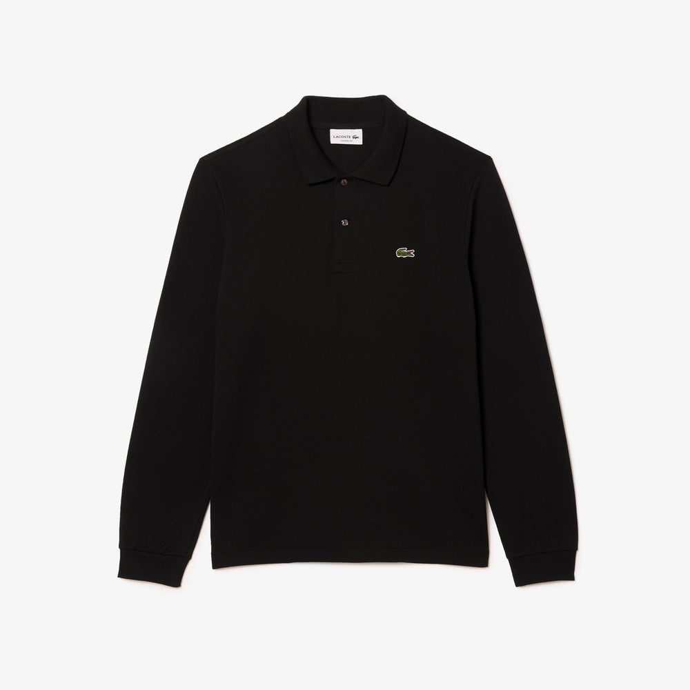 Classic Fit Long Sleeved L.12.12 Polo Shirt