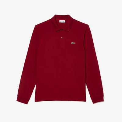 Classic Fit Long Sleeved L.12.12 Polo Shirt
