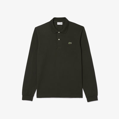 Classic Fit Long Sleeved L.12.12 Polo Shirt