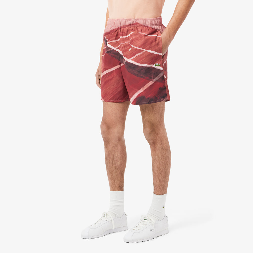 Mid Length Quick-Dry Swim Trunks