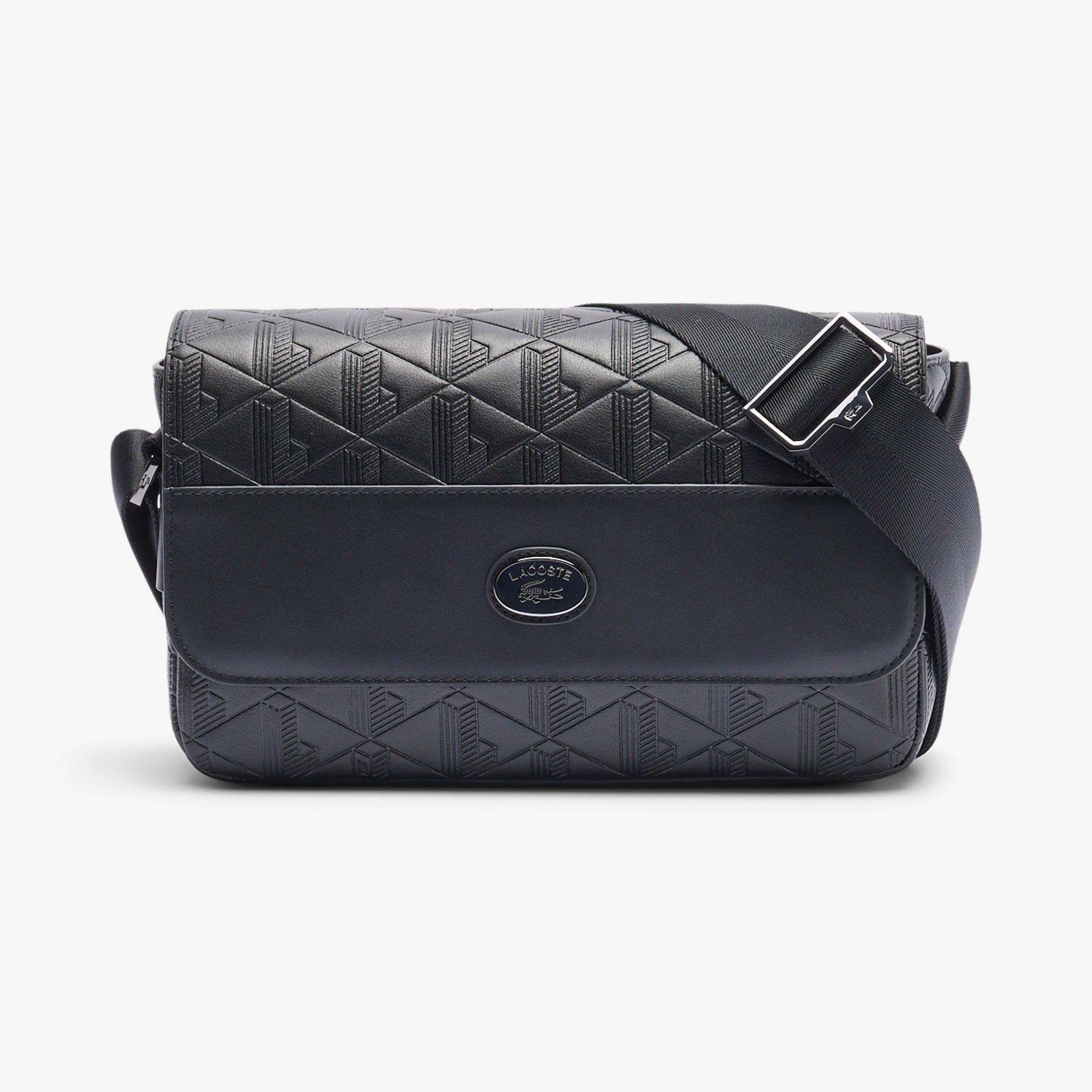Nomogramme Leather Flap Close Satchel – Lacoste ZA