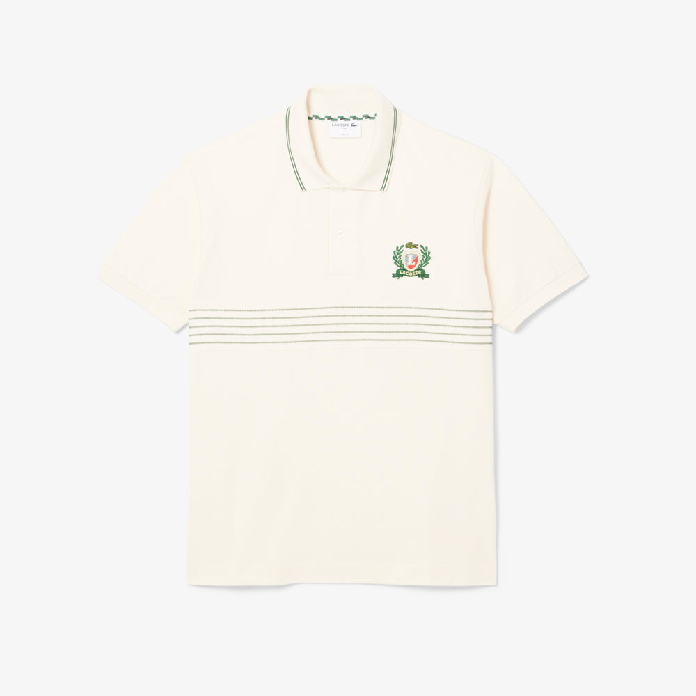 Classic Fit L.12.12 Embroidered Shield Polo Shirt