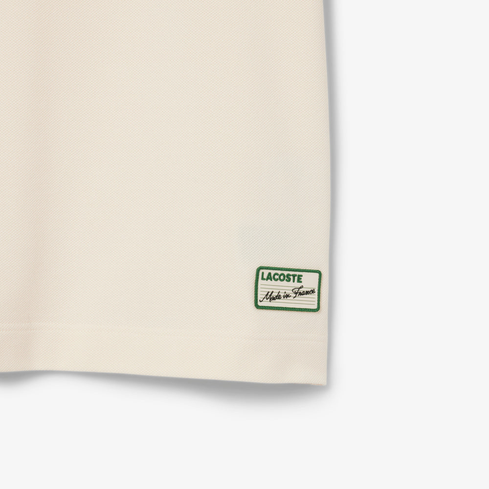 French Made Classic Fit Stripe Collar Polo Shirt