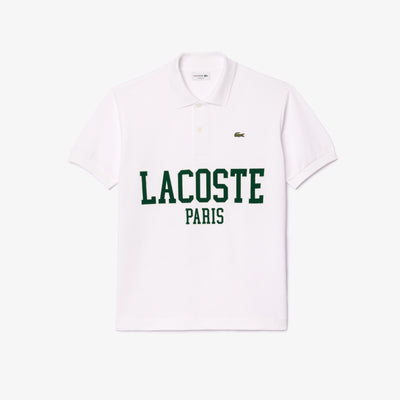 Original L.12.12 Lacoste Flocked Piqué Polo Shirt