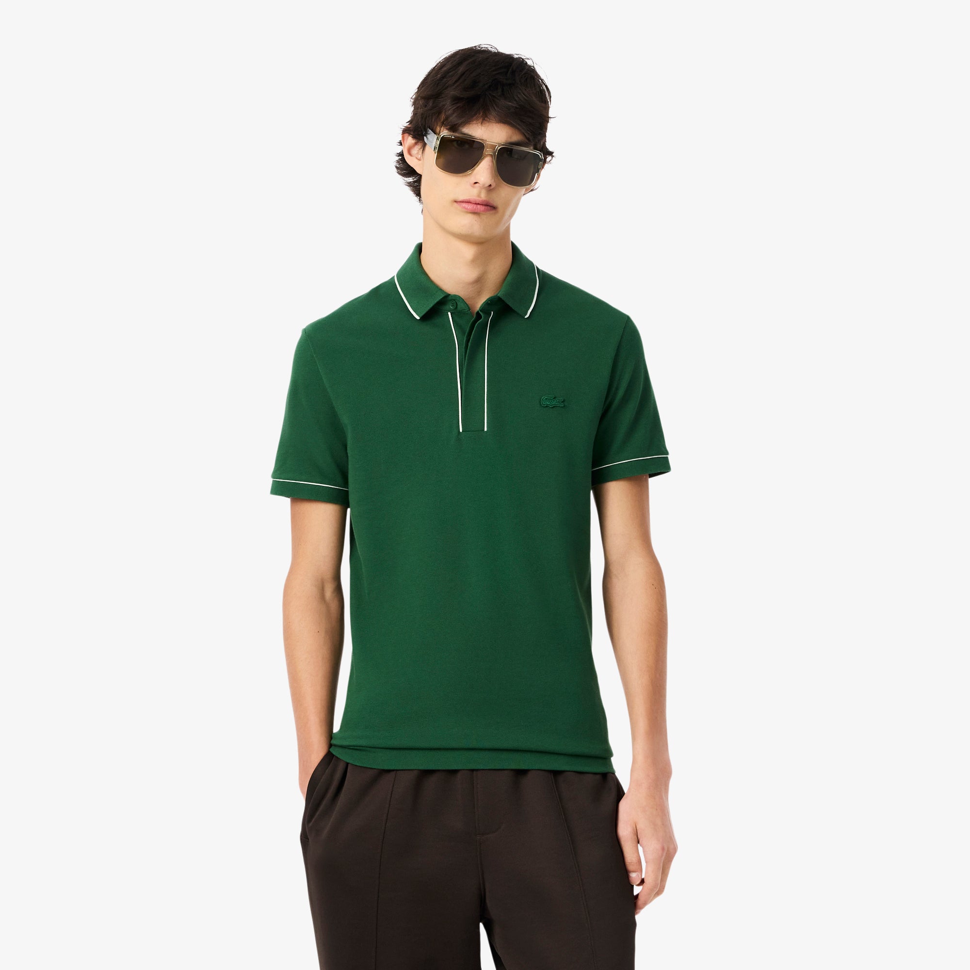 Regular Fit Paris Stretch Piqué Polo Shirt – Lacoste ZA