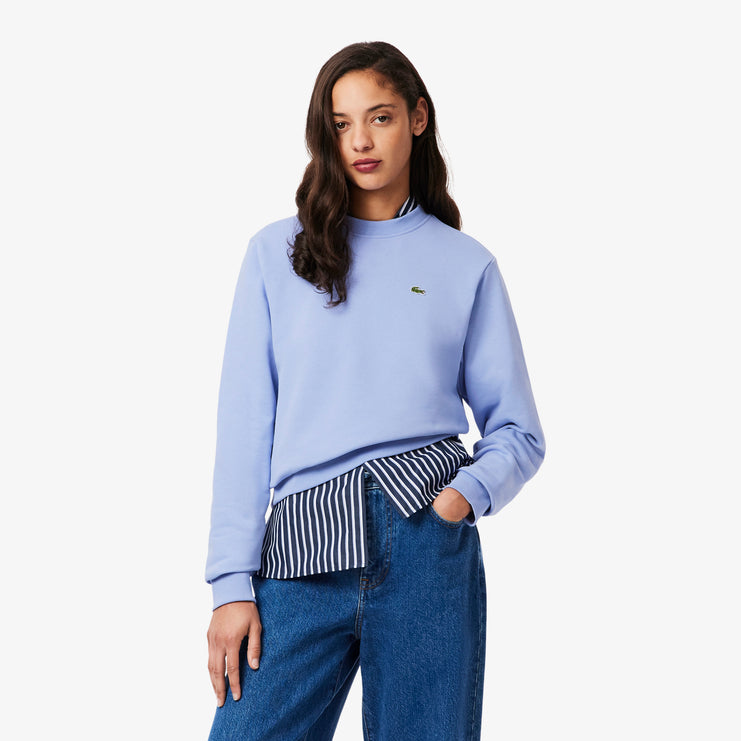 Relaxed Fit Fleece Crew Neck Sweatshirt