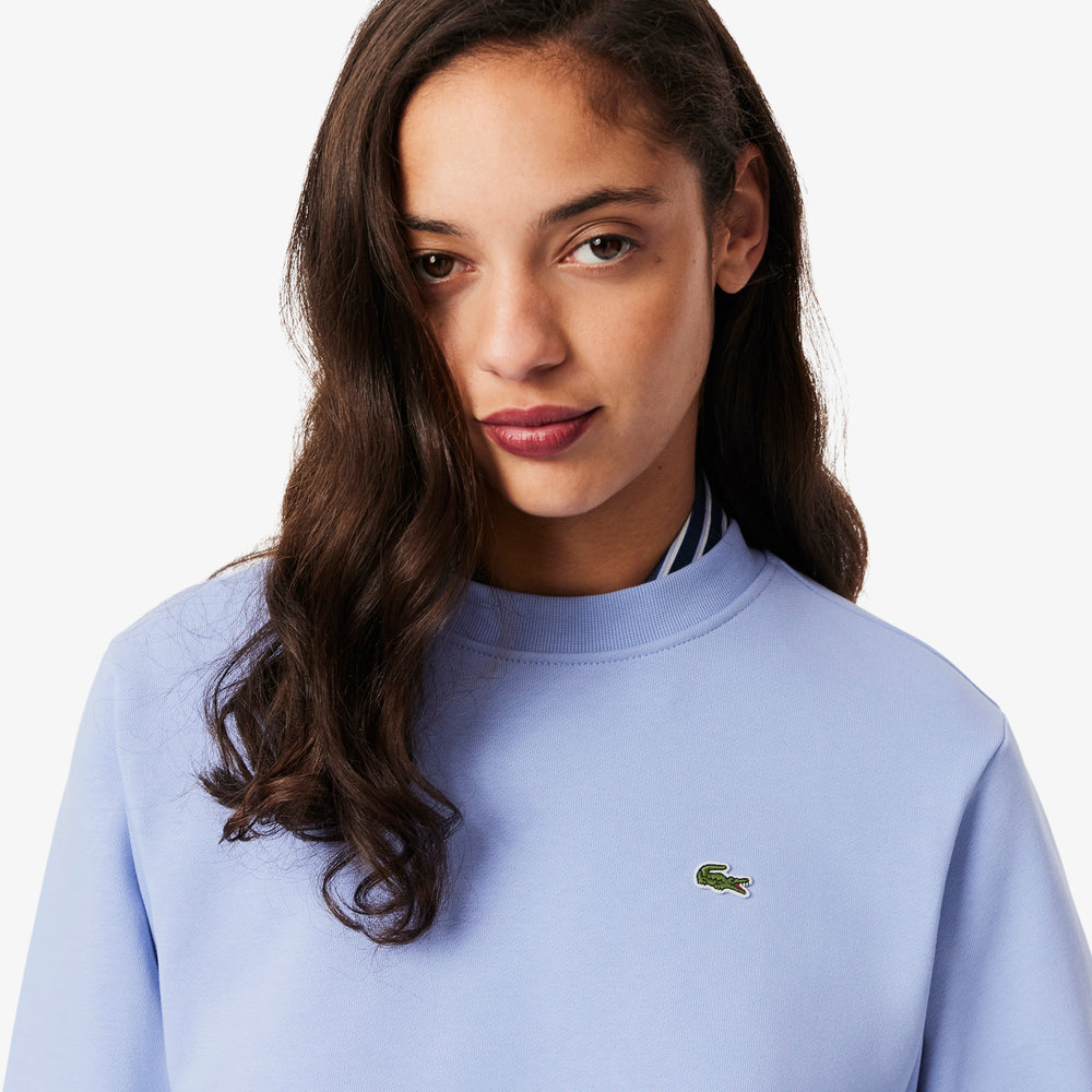 Relaxed Fit Fleece Crew Neck Sweatshirt