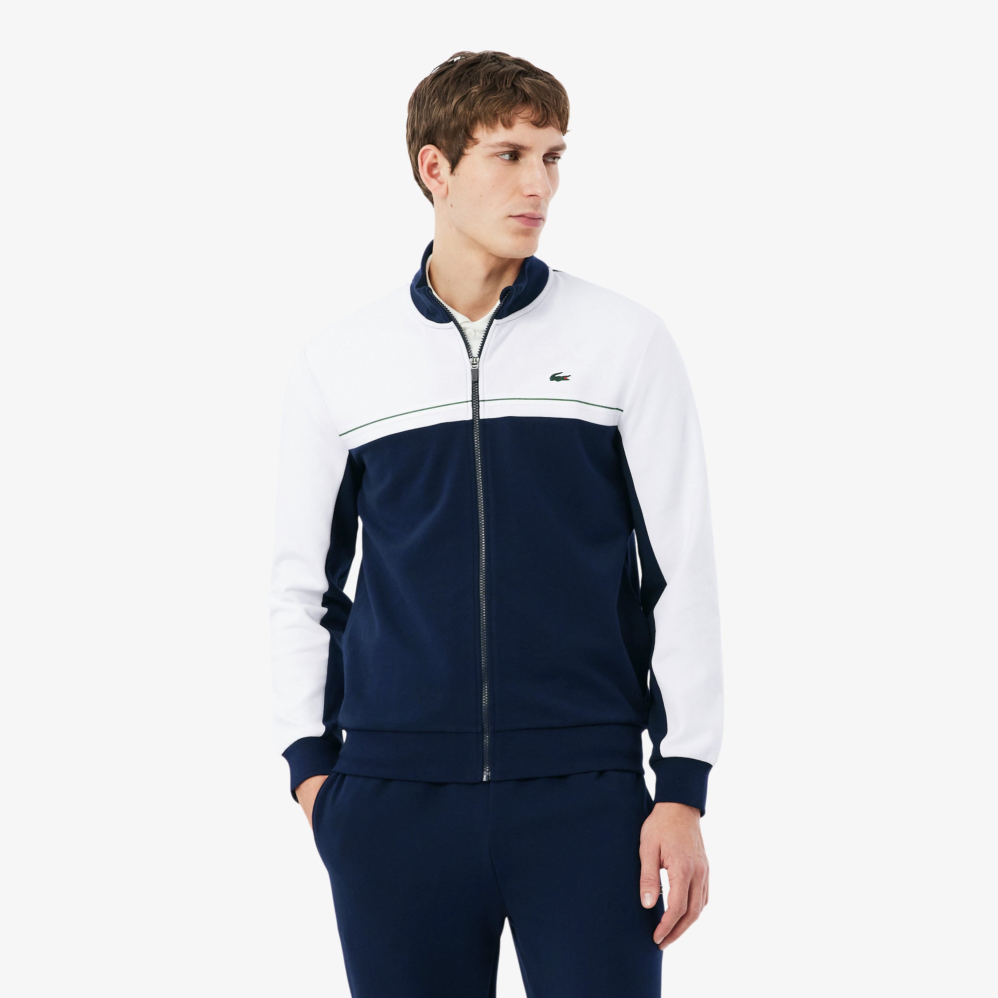 Sport Zipped Colour-Block Sweatshirt – Lacoste ZA