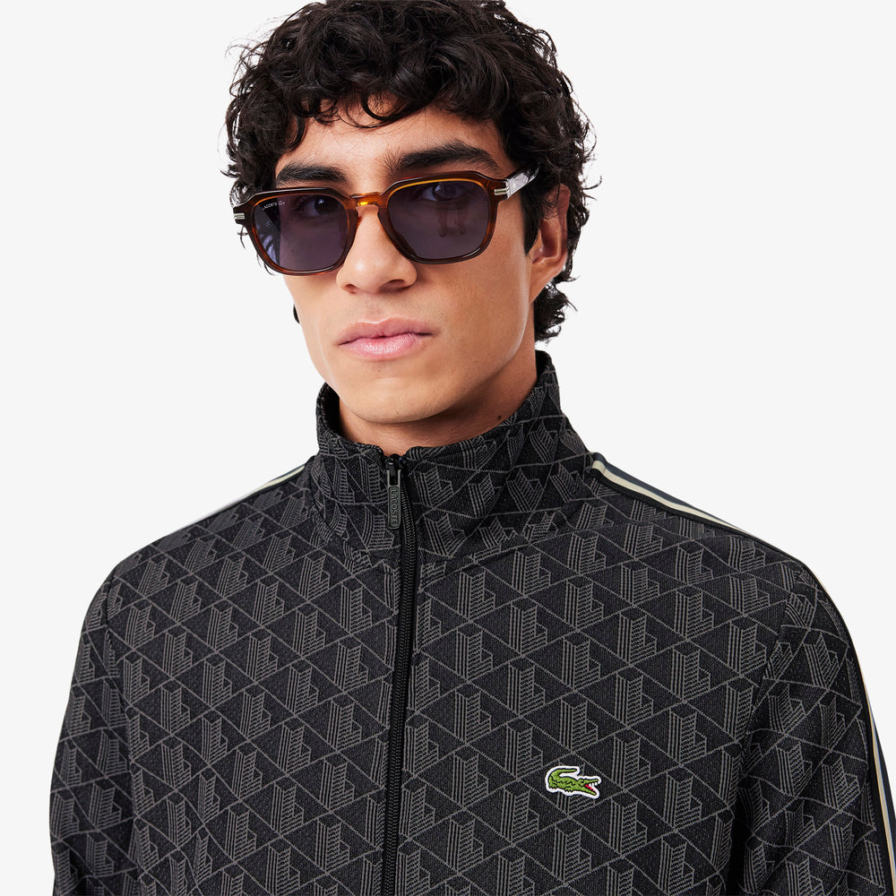 Paris Zip-Up Jacquard Track Jacket