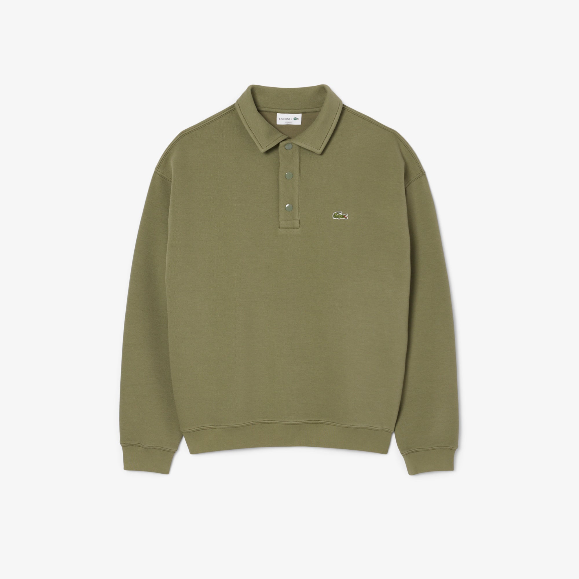 Loose Fit Piqué Sweatshirt – Lacoste ZA