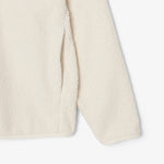 High Zipped Neck Polar Fleece Sweatshirt