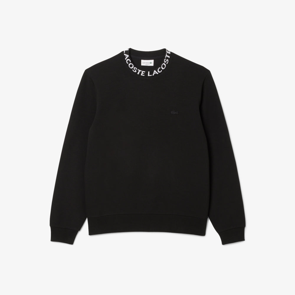 Jacquard Branded Jersey Sweatshirt