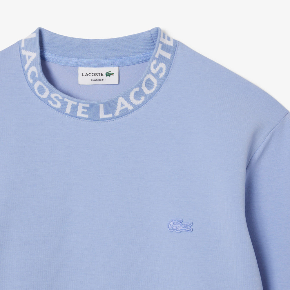 Jacquard Branded Jersey Sweatshirt