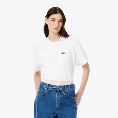 Oversized Draped Jersey T-shirt