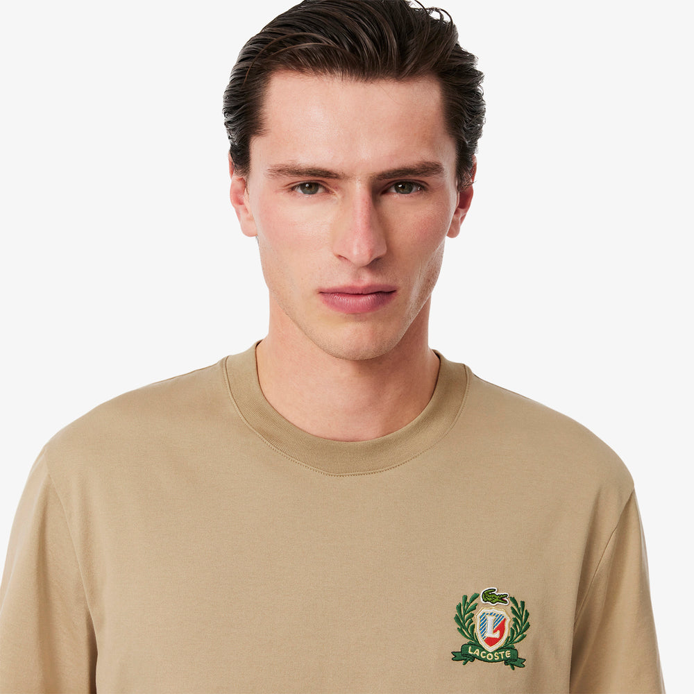 French Made Embroidered Badge T-shirt