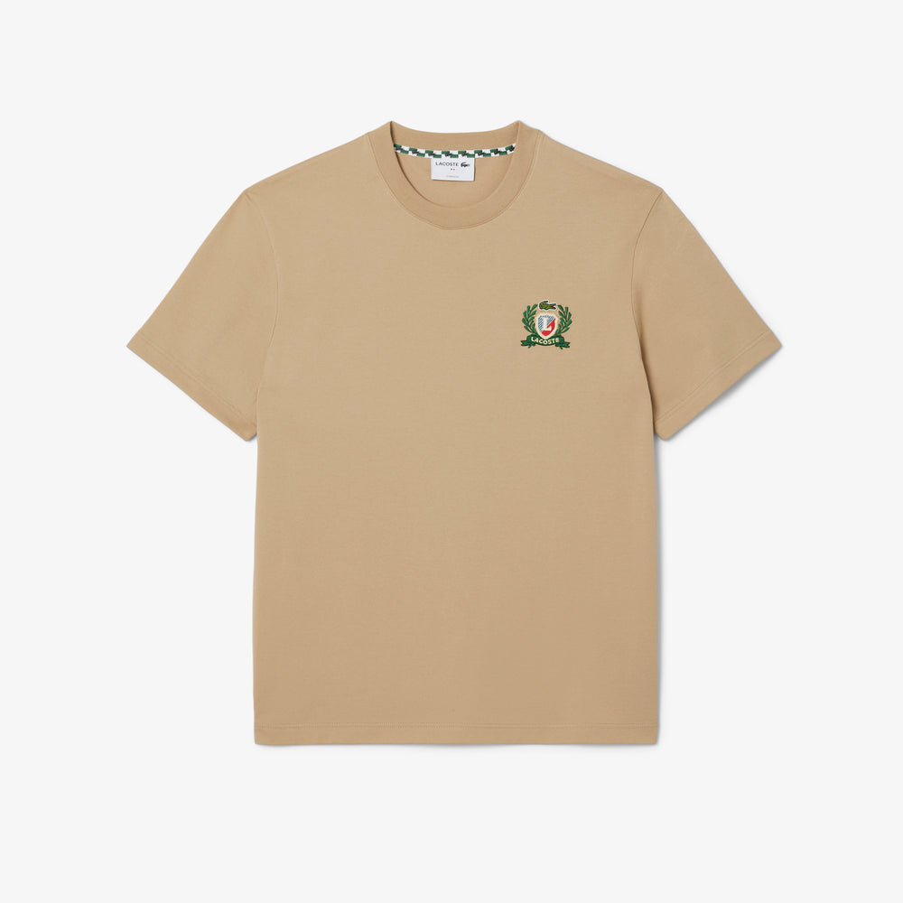French Made Embroidered Badge T-shirt