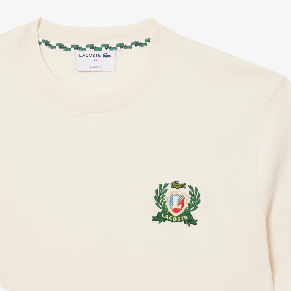 French Made Embroidered Badge T-shirt