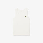 Slim Fit Ribbed Cotton Tank Top