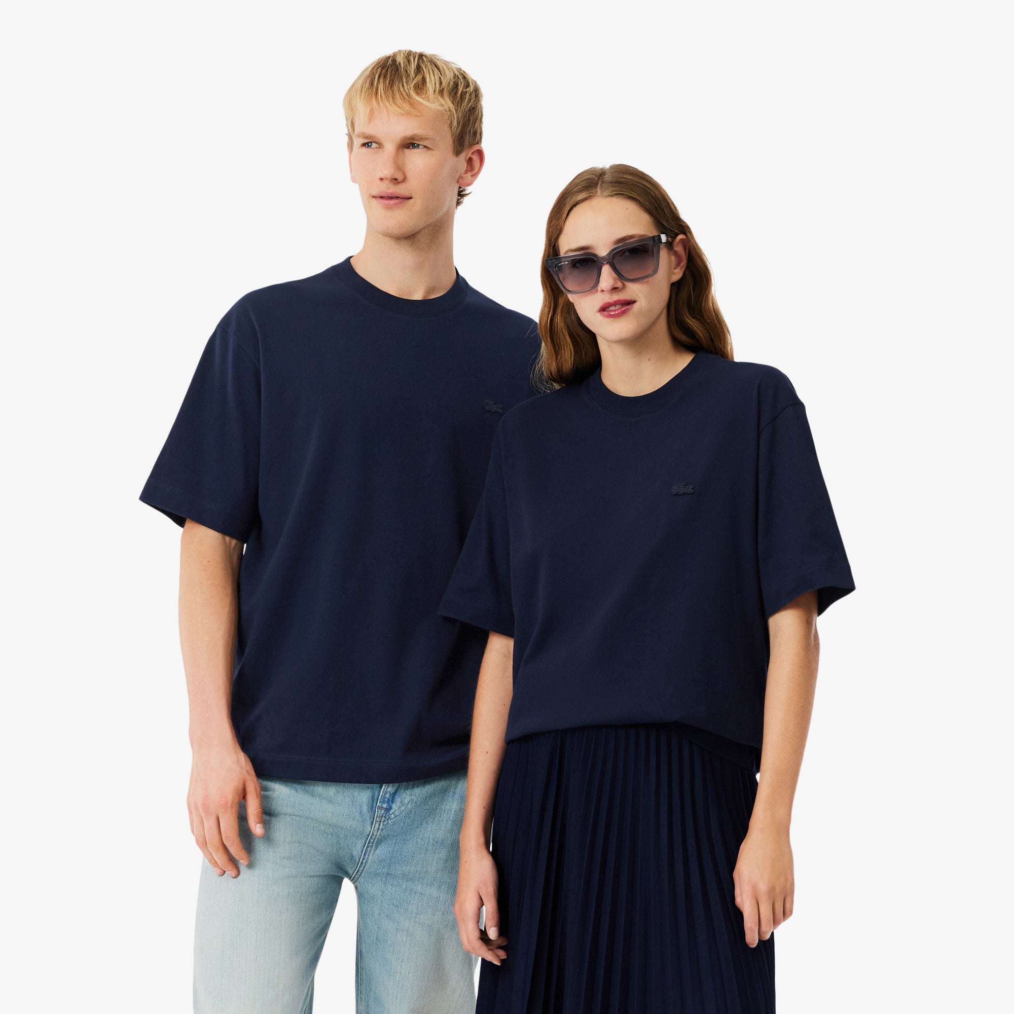 Loose Fit Heavy Jersey T-shirt – Lacoste ZA