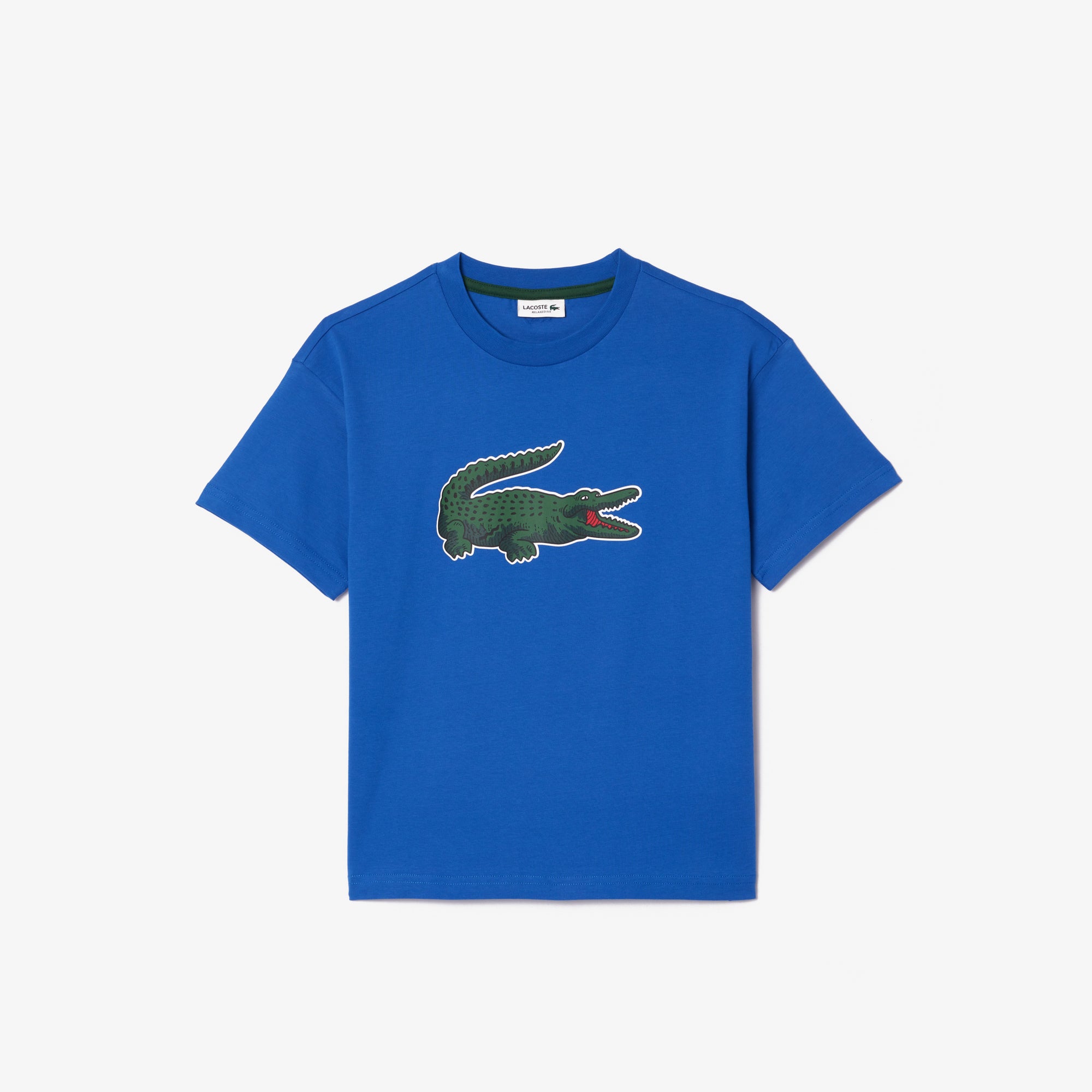Lacoste blue t shirt sale