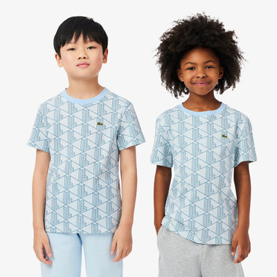 Monogram Print Cotton T-shirt