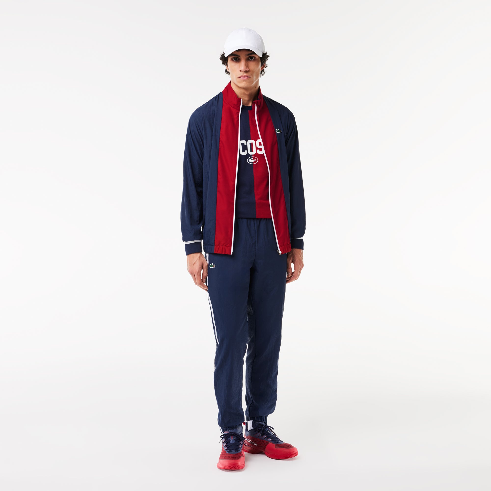 Lacoste Menswear Lacoste Tracksuit Navy Blue Men's Tennis Regular