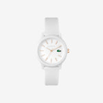 Women's Lacoste.12.12 White Silicone Strap Watch
