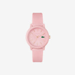 Women's Lacoste.12.12 Pink Silicone Strap Watch