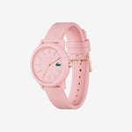 Women's Lacoste.12.12 Pink Silicone Strap Watch