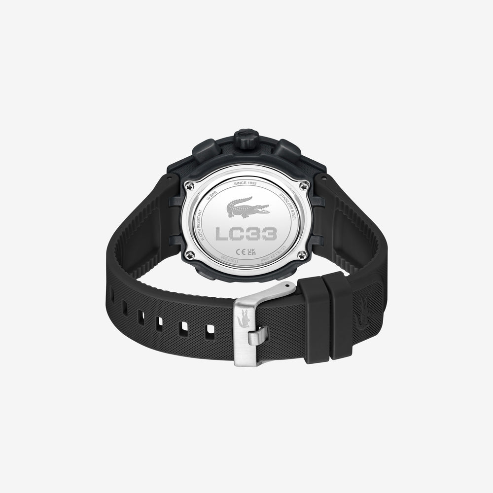 LC33 Analog and Digital Silicone Watch