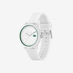 Men’s Lacoste.12.12 White Silicone Strap Watch
