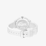Lacoste.12.12 3 Hand Silicone Watch with Crocodile