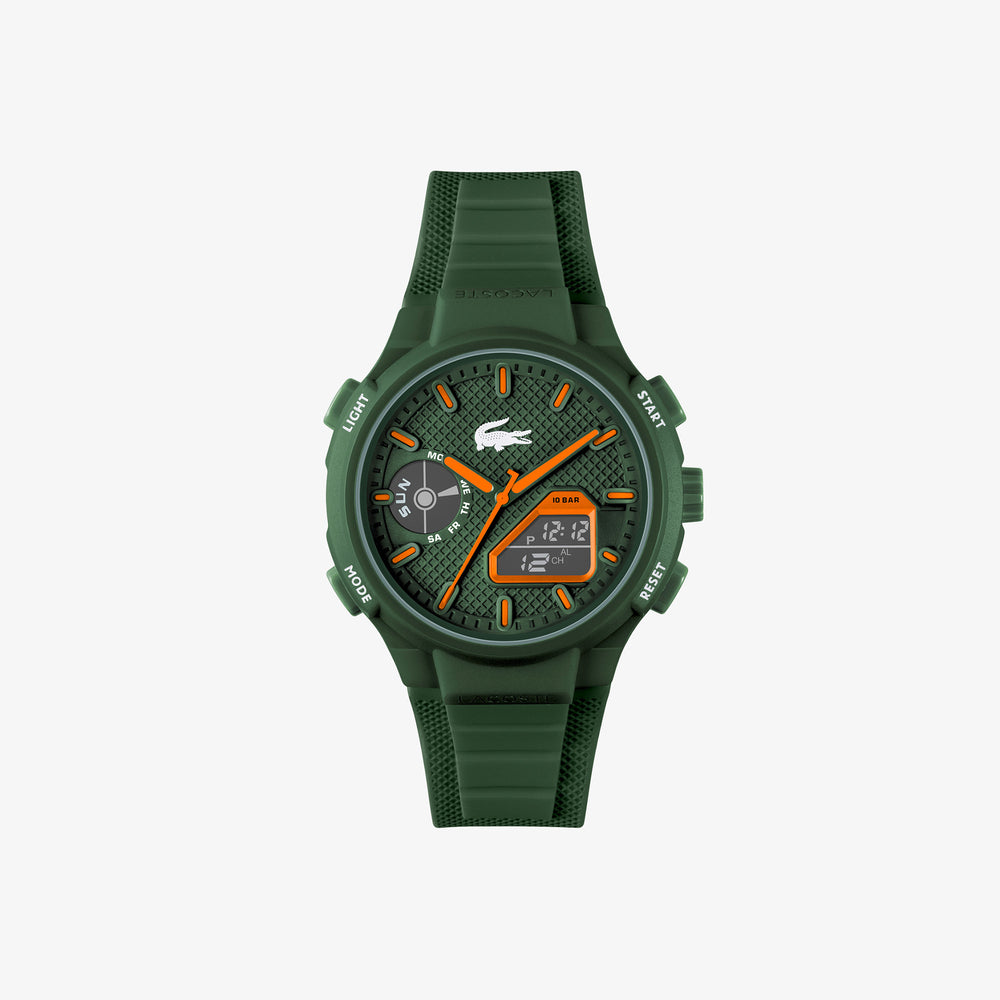 LC33 Analog and Digital Silicone Watch