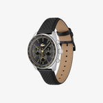 Boston Leather Chronograph Watch