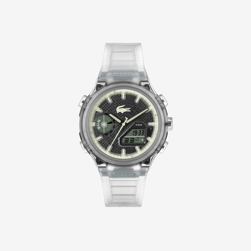 LC33 Analog and Digital Silicone Watch
