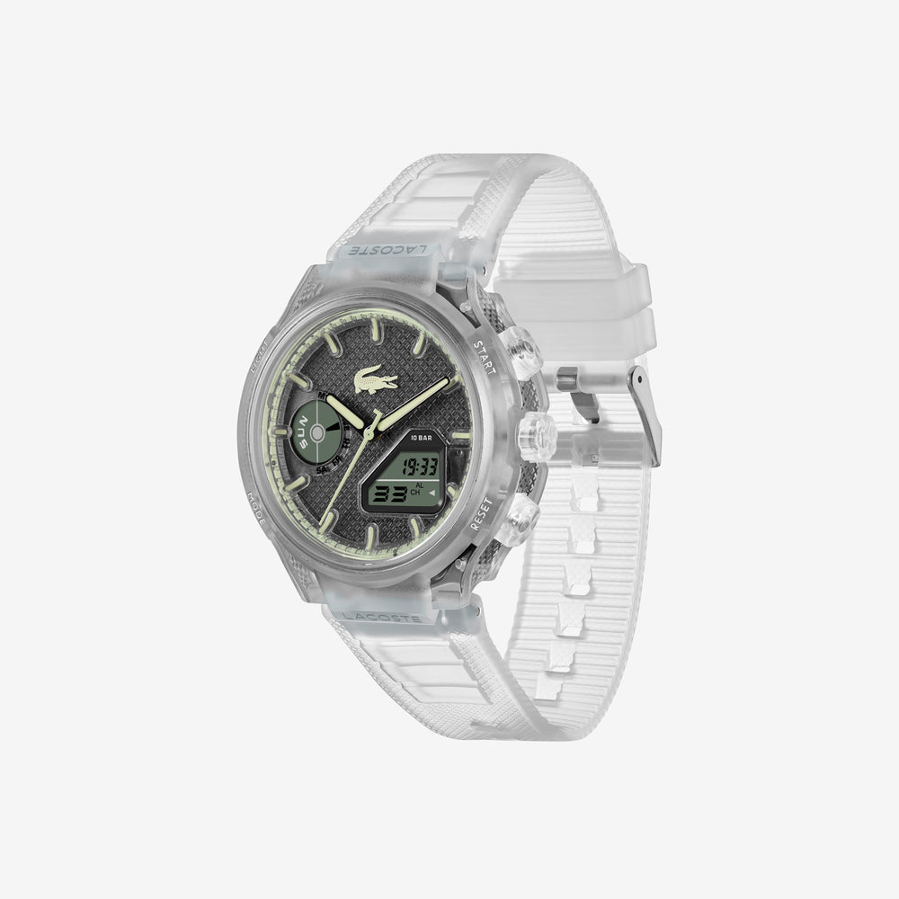LC33 Analog and Digital Silicone Watch