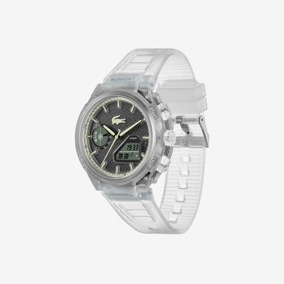LC33 Analog and Digital Silicone Watch