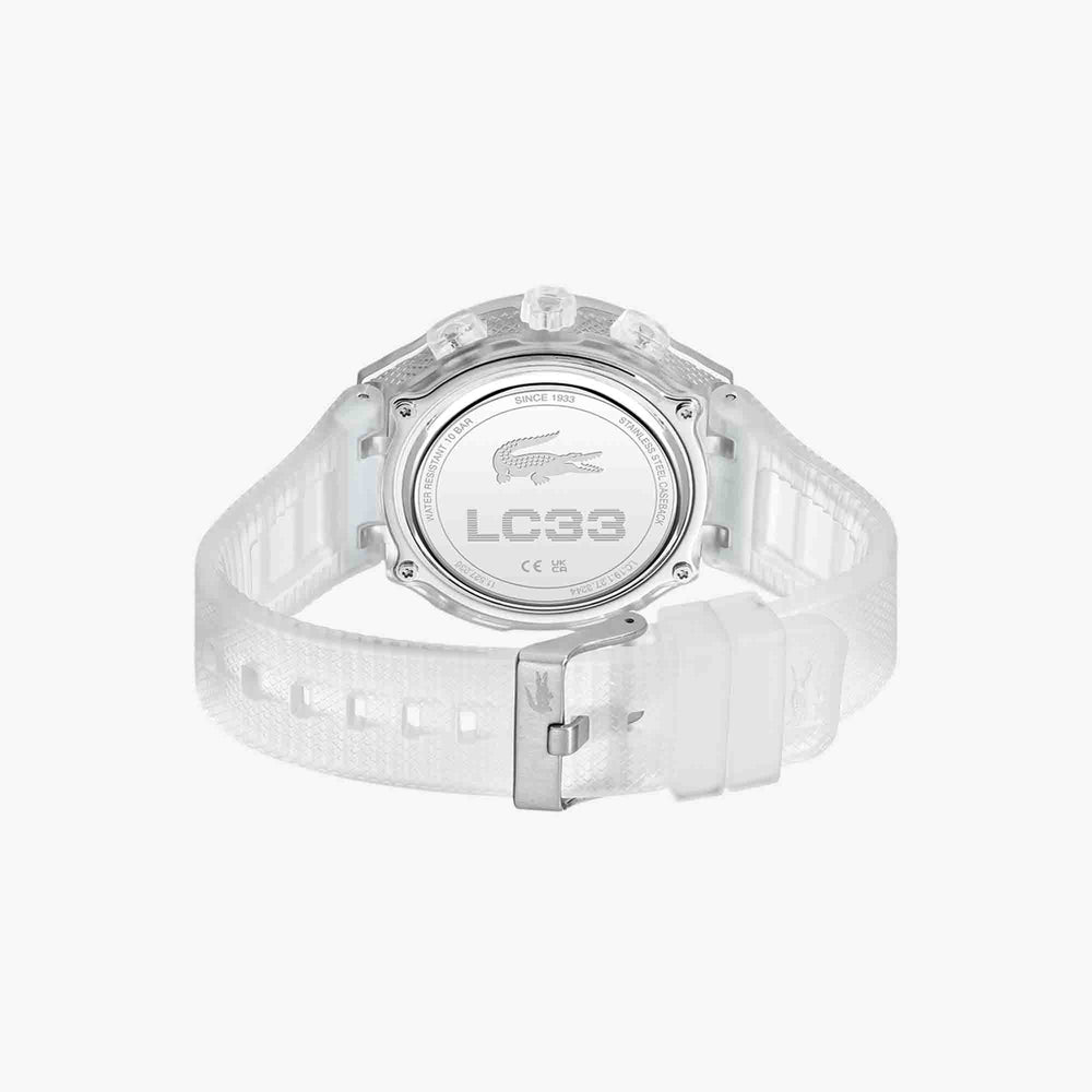 LC33 Analog and Digital Silicone Watch